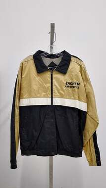Vintage Holloway Sachem Arrowettes Windbreaker Jacket – Gold/Black (Size M)
